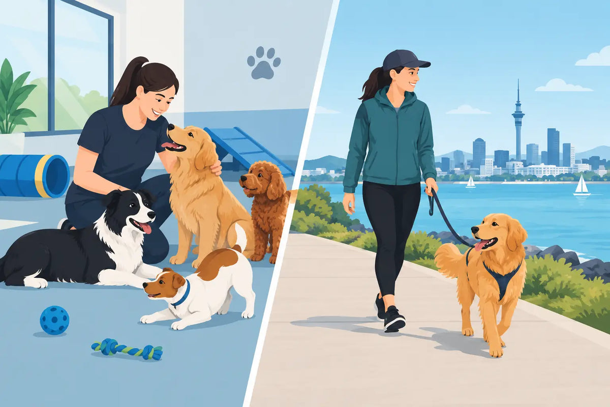 How Daycare Differs From Dog Walking in Auckland