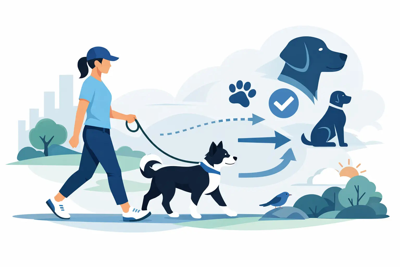 How Structured Dog Walks Improve Behaviour