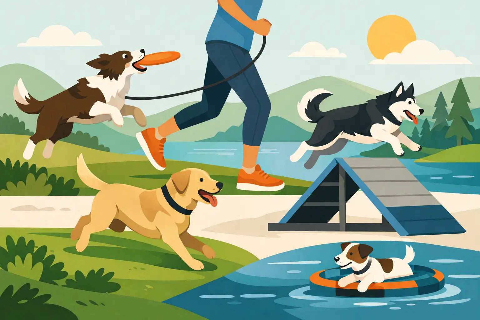 Best Exercise Options for Dogs That Need More