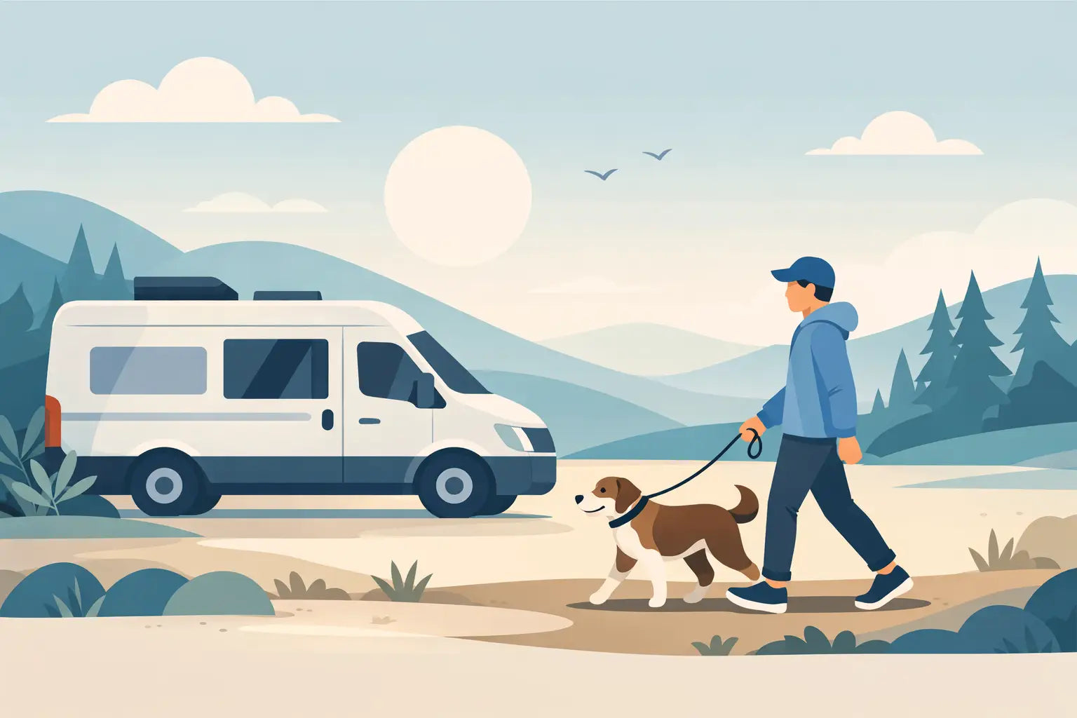Why Minimal Van Time Dog Walks Matter
