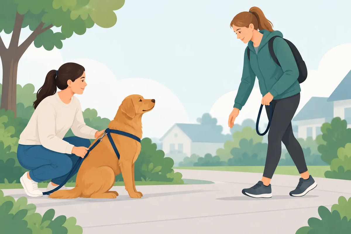 How to Introduce Your Dog to a Walker Calmly