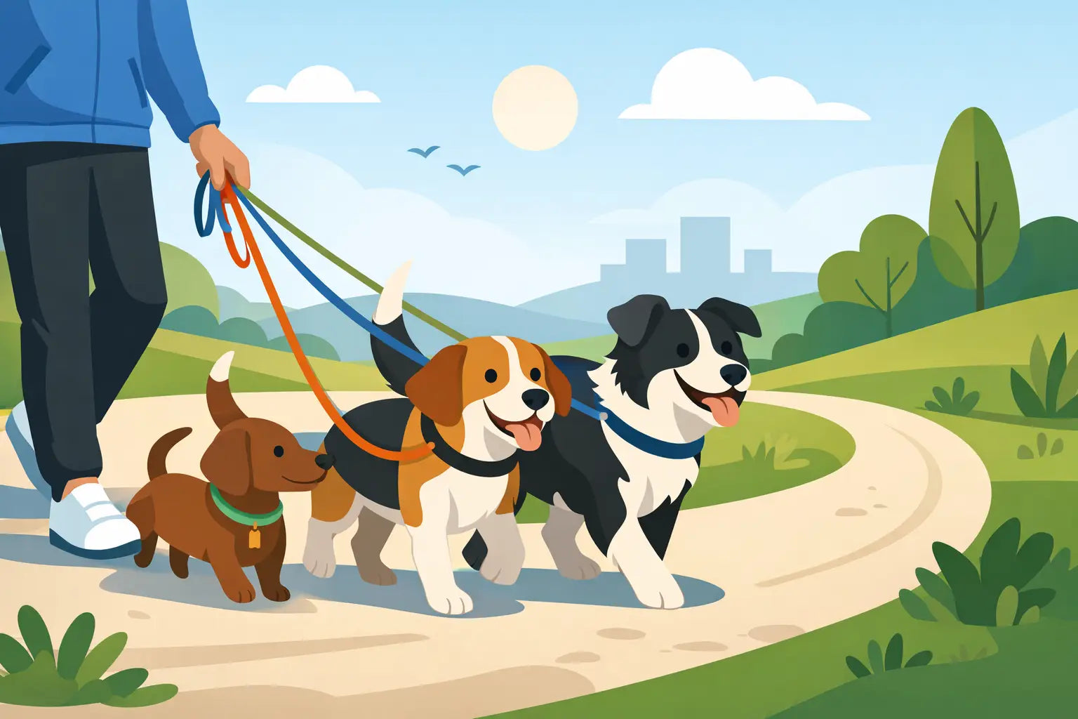 How Small Pack Walks Work for Happier Dogs