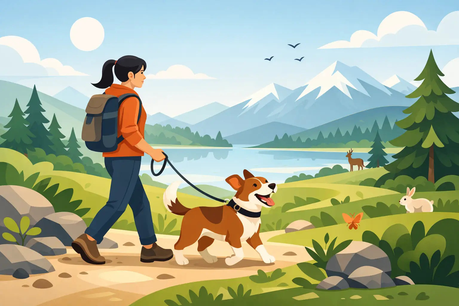 How Adventure Walks Reduce Barking