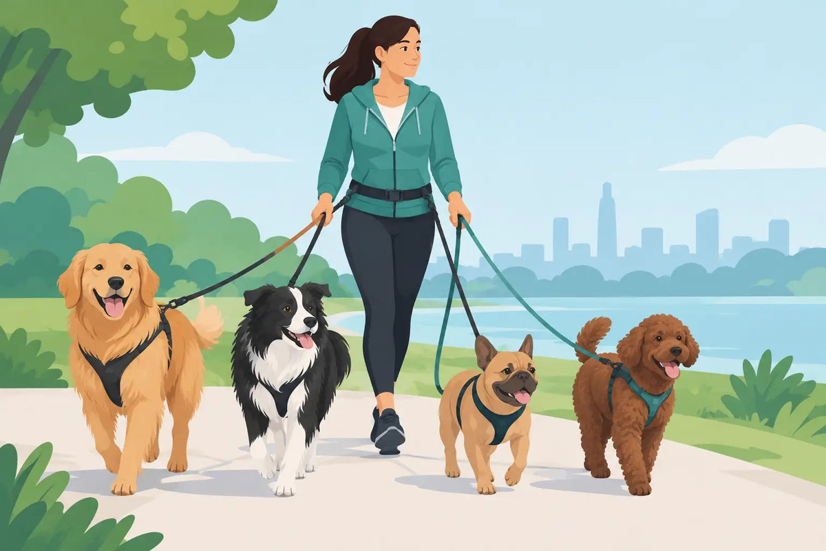 Walking Service Options for Dogs That Need More