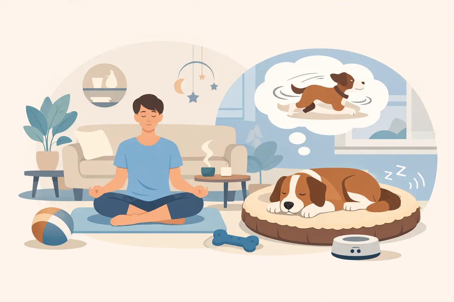 How to Calm an Energetic Dog at Home