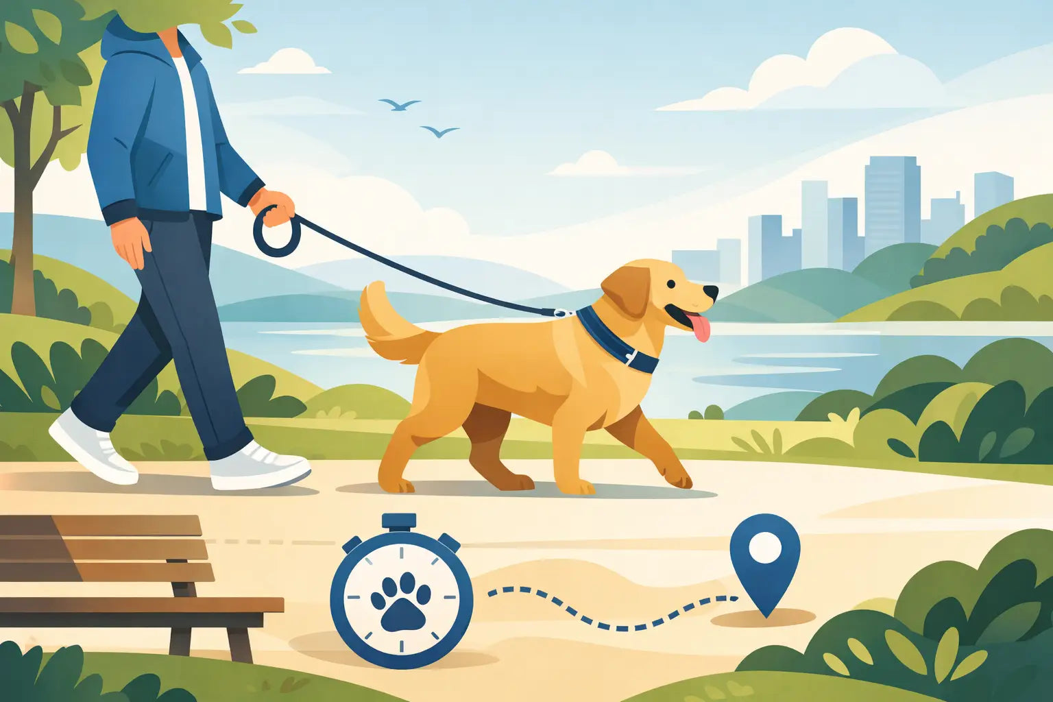 How Long Should Dogs Walk Each Day?
