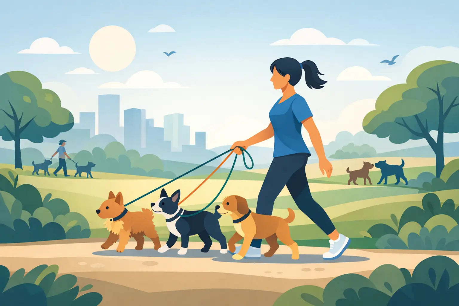 Why Small Pack Dog Walks Work Better