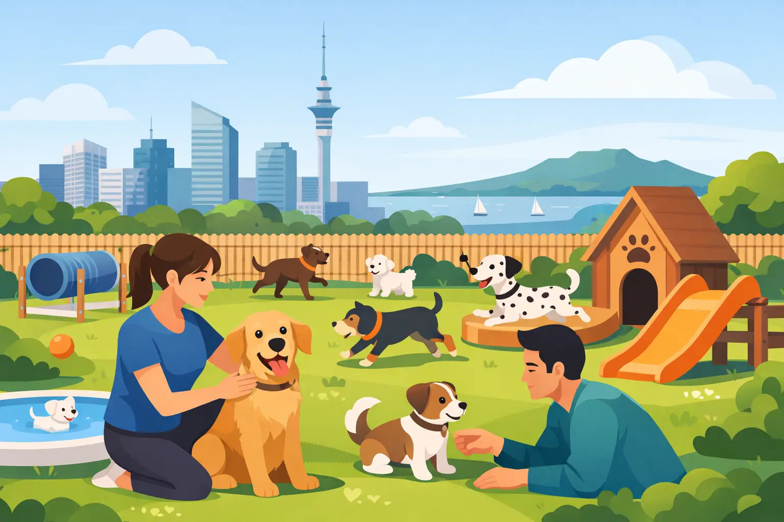 Full Day Dog Care Auckland Dog Owners Trust