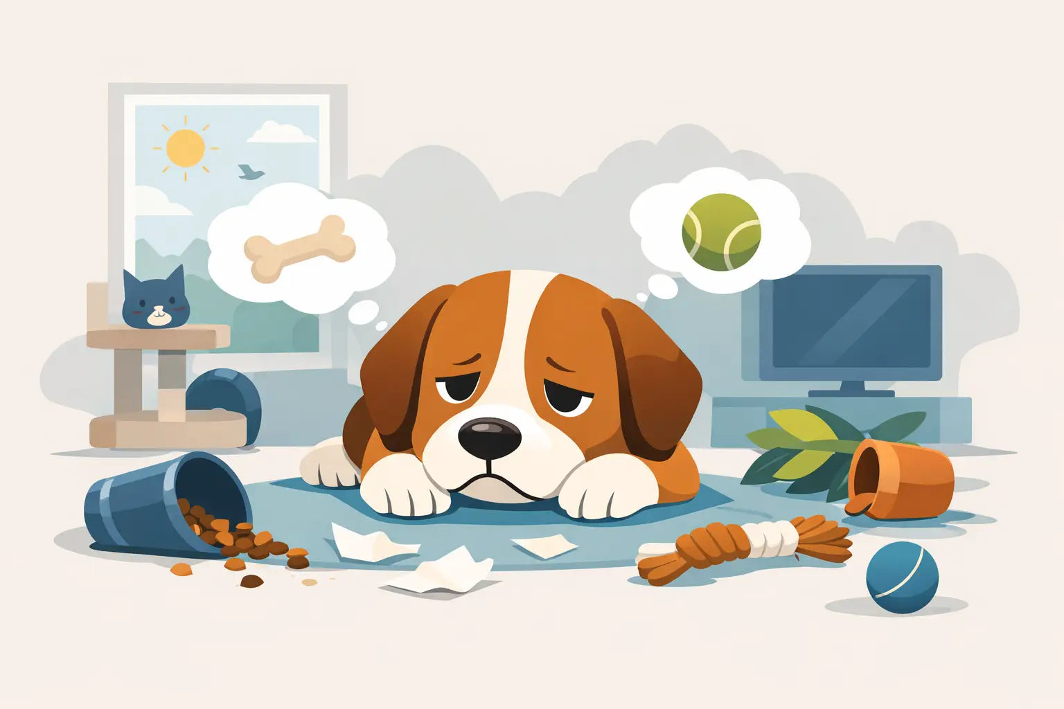 9 Clear Signs Your Dog Needs Enrichment at Home