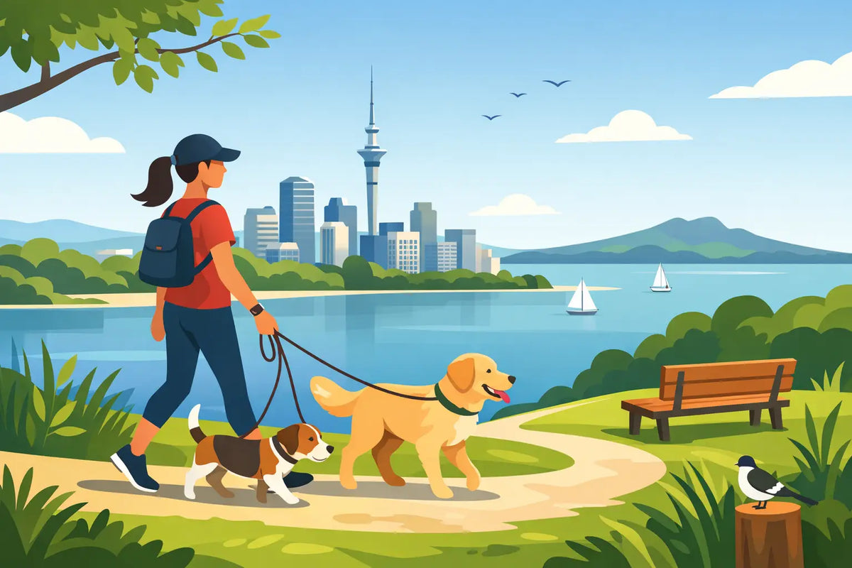 Local Dog Walking Routes Auckland Dogs Enjoy