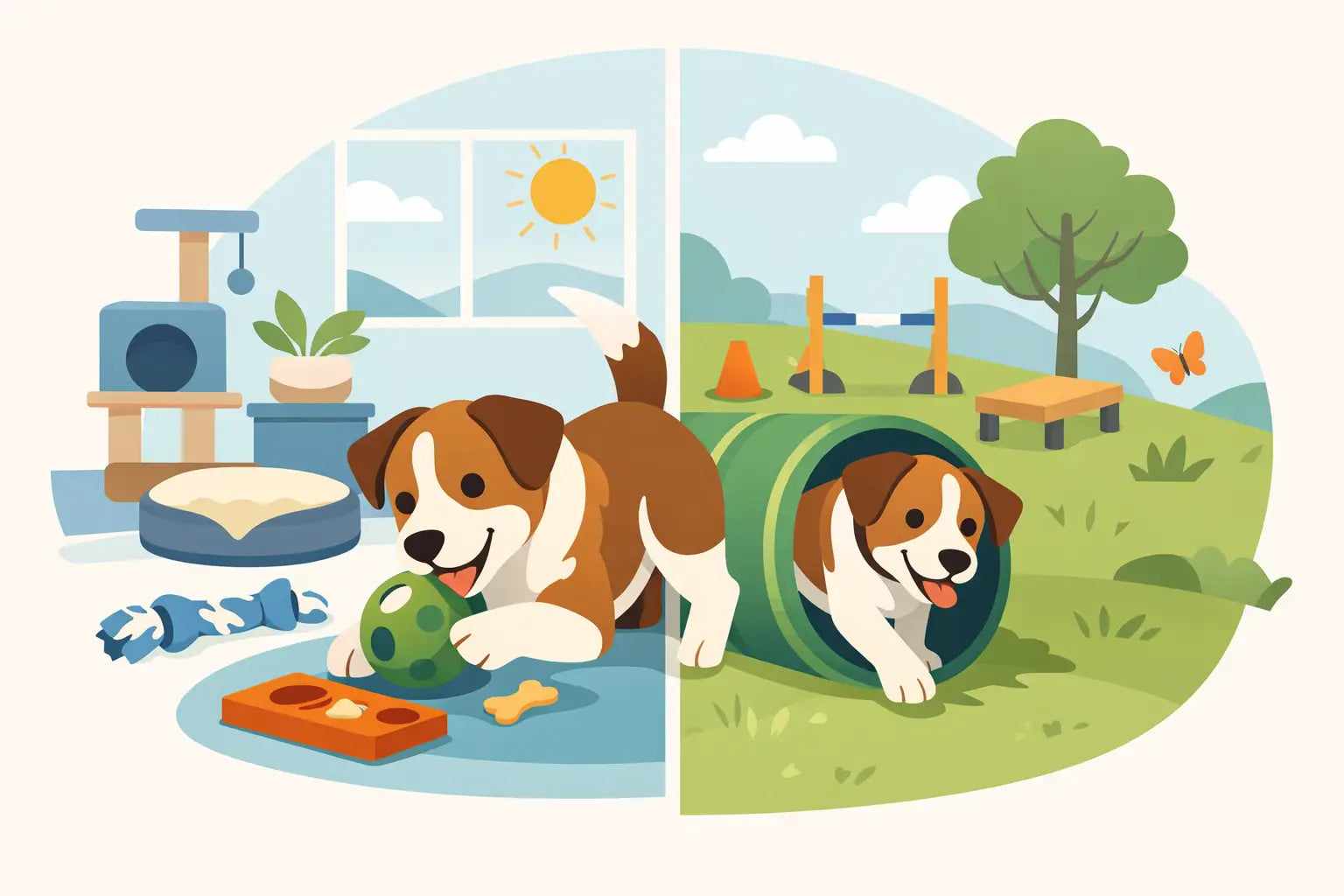 Dog Enrichment During the Day That Works